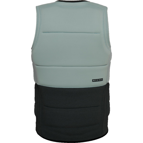 2026 Mystic Mens Renegade Front Zip Wake Impact Vest 35005.260155 - Tidal Blue